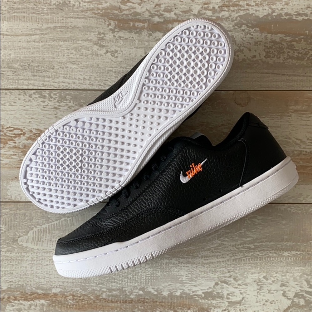 NEW Nike court vintage premium black sneakers shoes - Picture 9 of 9